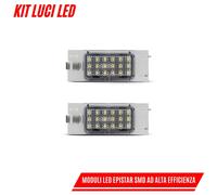KIT LUCI TARGA A LED COMPATIBILE CON Renault Clio III | Typ BR/CR
