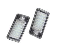Kit Luci Targa Compatibile Con A3 S3 2004-2012 Per S6 Q7 2005 2006 2007 2008 2009 2 Pezzi Numero Auto Targa Luce Lampada 12V