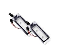 Kit Luci Targa Compatibile Con Chevy Per Equinox 2010-2016 Per Traverse Per Sonic 2012-2016 2PCS Auto Luce Della Targa 13502178 13502179