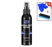 Kit lucidante fari auto 100ml rimuovi graffi fluido rinnovo pellicola accessori