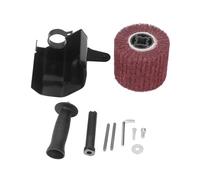Kit lucidatrice for lucidatura Accessorio for smerigliatrice angolare for rettifica di legno e metallo Brunitrice portatile for metalli M10
