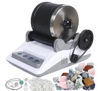 Kit lucidatrice professionale con timer e design staccabile per la lucidatura delle pietre preziose, regalo ideale per tutte le età