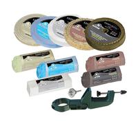 kit lucidatura lucida acciaio pulisce ottone rame ossidato alluminio graffiato