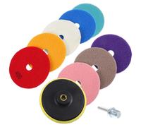 Kit Lucidatura Marmo Platorello Per Lucidare Caschetti Di in Pietra