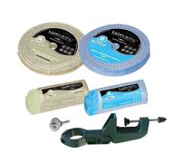 Kit lucidatura disco 150 per lucidare pulire alluminio acciaio inox ottone rame
