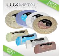 Kit lucidatura per lucidare metalli pulire alluminio acciaio ferro ottone rame