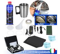 Kit Lucidatura Rinnova Fari Completo Di Accessori + Valigetta +800g Di Polimero