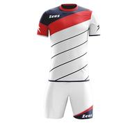 Kit Lybra Uomo Zeus Completino Manica Corta Sport Calcio Calcetto Allenamento Fitness Palestra Football Relax Tracksuit Training Maglia Pantaloncino