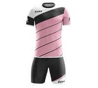 Kit Lybra Uomo Zeus Completino Manica Corta Sport Calcio Calcetto Allenamento Fitness Palestra Football Relax Tracksuit Training Maglia Pantaloncino