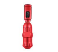 Kit Macchina Mini Penna Rotativa Completa For Tatuaggio Jack Alimentatore For Wireless Trucco Permanente For Body Art Azionamento Di Precisione(Red)