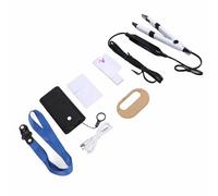 Kit Macchina per Extension Capelli Luce UV, Estensione Capelli Portatile a Polimerizzazione Rapida 15W Colla UV Estensione Parrucca V Light Lampada UV LED, per Parrucchiere