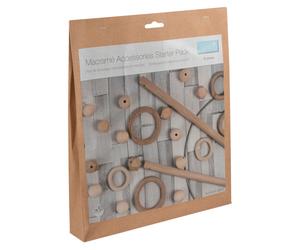 Kit Macramè Addobbi Natalizi Appesi Trimits Albero Angelo Gonk