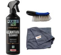 KIT MAFRA MANIAC LINE ALCANTARA CLEANER + SPAZZOLA + PANNO HEAVY WORK PULIZIA MA
