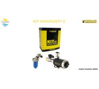 KIT MAGDUSTY 2 defangatore magnetico 3/4" + dosatore polifosfati anticalcare 1/2