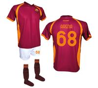 Kit Maglia Arena 68 Roma Home Pantaloncino e Calzettoni 2025-26 ufficiale