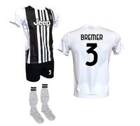 Kit Maglia Bremer 3 Juventus Pantaloncino Nero e Calzettoni 25-26 ufficiale
