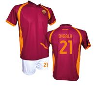 Kit Maglia Dybala 21 Roma Home con Pantaloncino 2025-26 ufficiale Joya