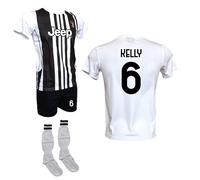 Kit Maglia Kelly 6 Juventus Pantaloncino Nero e Calzettoni 25-26 ufficiale