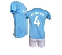 Kit Maglia Reijnders 4 e Pantaloncino Manchester City Ufficiale 2025 2026