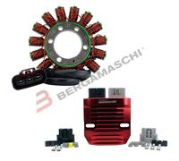 KIT MAGNETE STATORE+REGOLATORE BATTERIA LITIO PER HONDA CBR 600 RR 13>22