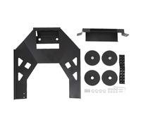 Kit magnetico a monte del tetto mini satellitare, universale senza strumento necessario sfollata di montaggio satellitare con magneti a rilascio rapido per vasi di veicoli
