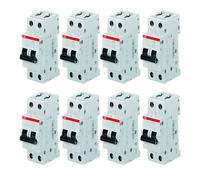 kit magnetotermici Abb 2 moduli 1P+N 4,5KA 10A S598378