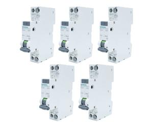 Kit Magnetotermici differenziali Siemens 10A 1P+N 30MA AC 4,5KA 5SV13131KK10