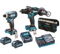 Kit Makita DK0114G201 HP001G+TD001G+2xBL4040+DC40RA