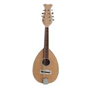 Kit Mandolino Professionale Strumento Musicale Mandolino Acuto A Forma Di Zucca Mandolino A Otto Corde Con Scatola In Pelle Strumento Professionale Per Principianti A 8 Fili(Wood color)