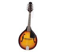 Kit Mandolino Professionale Strumento Musicale Mandolino Professionale In Tiglio A 8 Corde Stile A Con Strumento Mandolino Con Corde In Acciaio In Palissandro Regolabile(Sunburst)