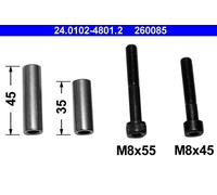 Kit manicotti di guida, Pinza freno Assale anteriore per SEAT VW AROSA CADDY COR