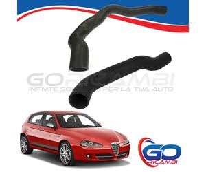KIT MANICOTTI FLESSIBILE ALIMENTAZIONE ARIA ALFA ROMEO 147 156 1.9 JTD