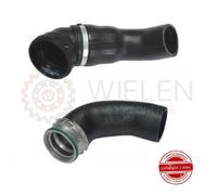 KIT 2 MANICOTTI INTERCOOLER TURBO TUBO PER BMW SERIE 3 E46 330 3.0 11617797699
