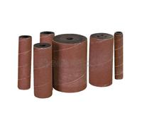 KIT MANICOTTI NASTRI ABRASIVI GR 80 PER LEVIGATRICE A MANDRINO SCHEPPACH OSM100