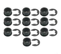Kit manicotto in gomma cambio trasmissione 10PCS compatibile con Toyota Per Corolla 0410 e cavo del cambio per boccola per boccola OEM 3383508010 Adatto 2003 2010 Modelli
