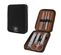 Skull Shaver Kit Manicure - Kit Professionale di Tagliaunghie, Strumenti di Cura delle Unghie in Acciaio Inossidabile