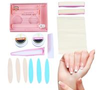 Kit Manicure Giapponese, Kit Cura Delle Unghie Lunga Durata, Kit Lime Per Unghie E Blocco Lucidatura, Professionale Con Strumenti Di Lucidatura, Lucidatrice Per Unghie Rivitalizzante E Riparatore