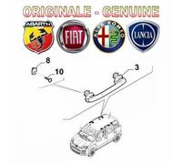 KIT MANIGLIA APPIGLIO POSTERIORE DESTRA ORIGINALE FIAT PANDA 2012 CON VITI+FERMI