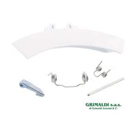 KIT MANIGLIA PORTA OBLO' LAVATRICE REX ELECTROLUX AEG ORIGINALE 4055193256