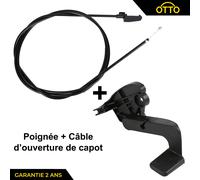 Kit Maniglia + Cavo Di Apertura Cofano Per Audi A4 B6 / B6 Avant - 8E1823531C