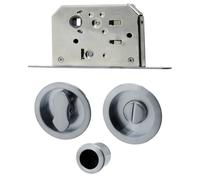 Kit maniglia con serratura per porta scorrevole Open ID211LK Colombo Design