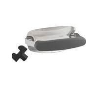 Kit maniglia e scudo per coperchio a carbone, compatibile con Weber Charcoal Grill Smokey Joe 2015 e Up Kettle Grill Rapidfire Compact Chimney Starter