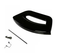 Kit maniglia per porta lavatrice nera per Hotpoint - WMUD942 WMXTF742 - C00287267