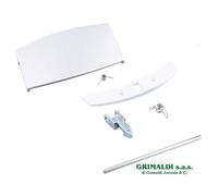 KIT MANIGLIA SILVER PER OBLÒ LAVATRICE REX ELECTROLUX AEG 4055085551 ORIGINALE