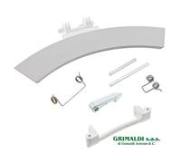 KIT MANIGLIA SPORTELLO OBLÒ ASCIUGATRICE REX AEG ELECTROLUX 4055243929 ORIGINALE