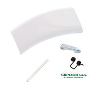 Maniglia Apertura Oblò Kit per Lavatrice Electrolux Rex EWP10075W - EWW147410W
