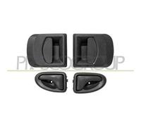 Kit Maniglie Esterne+interne Nere Per Iveco Daily S-2000 Dal 2000 Al 2006