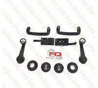 KIT MANIGLIE PORTA INTERNE E ALZAVETRO CON CORNICI FIAT 500 L R