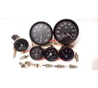 Kit manometri replica Smiths Tachimetro da 100 mm e calibri da 52 mm...