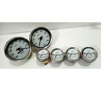 Kit manometri replica Smiths Tachimetro meccanico da 100 mm Tachimetro...